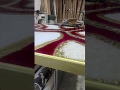 বিলাসবহুল রেজিন আর্ট টেবিল ভিলা ও হাই-এন্ড স্টুডিওর জন্য    Custom কাস্টম ইপোক্সি নদী নকশা