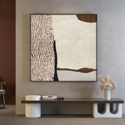 Thick layers of oil paint Digital Printed Oil Painting on Premium Canvas