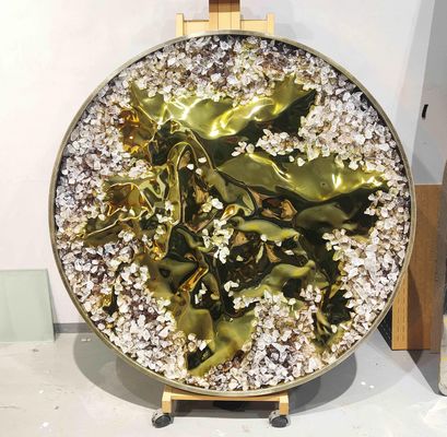 Modern Mixed Media Painting on Canvas Wall Art