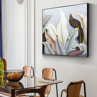 Customized Size Modern Abstract Hand Painted Oil Painting for Home Decor - 100% Handmade Canvas Wall Art