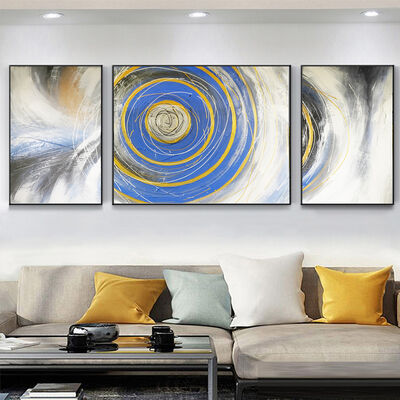 Modern Abstract Style Hand Painted Oil Painting on Canvas - Customized Size and Ready to Hang Wall Art